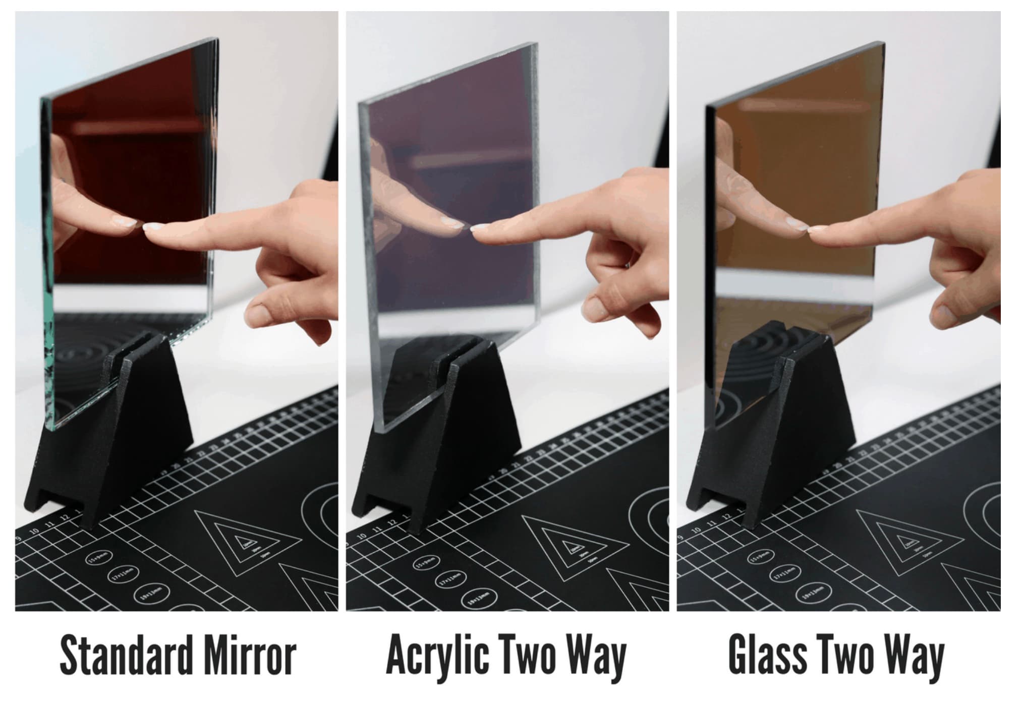 Two-Way Mirror - custom mirror installation by Monsey Glass